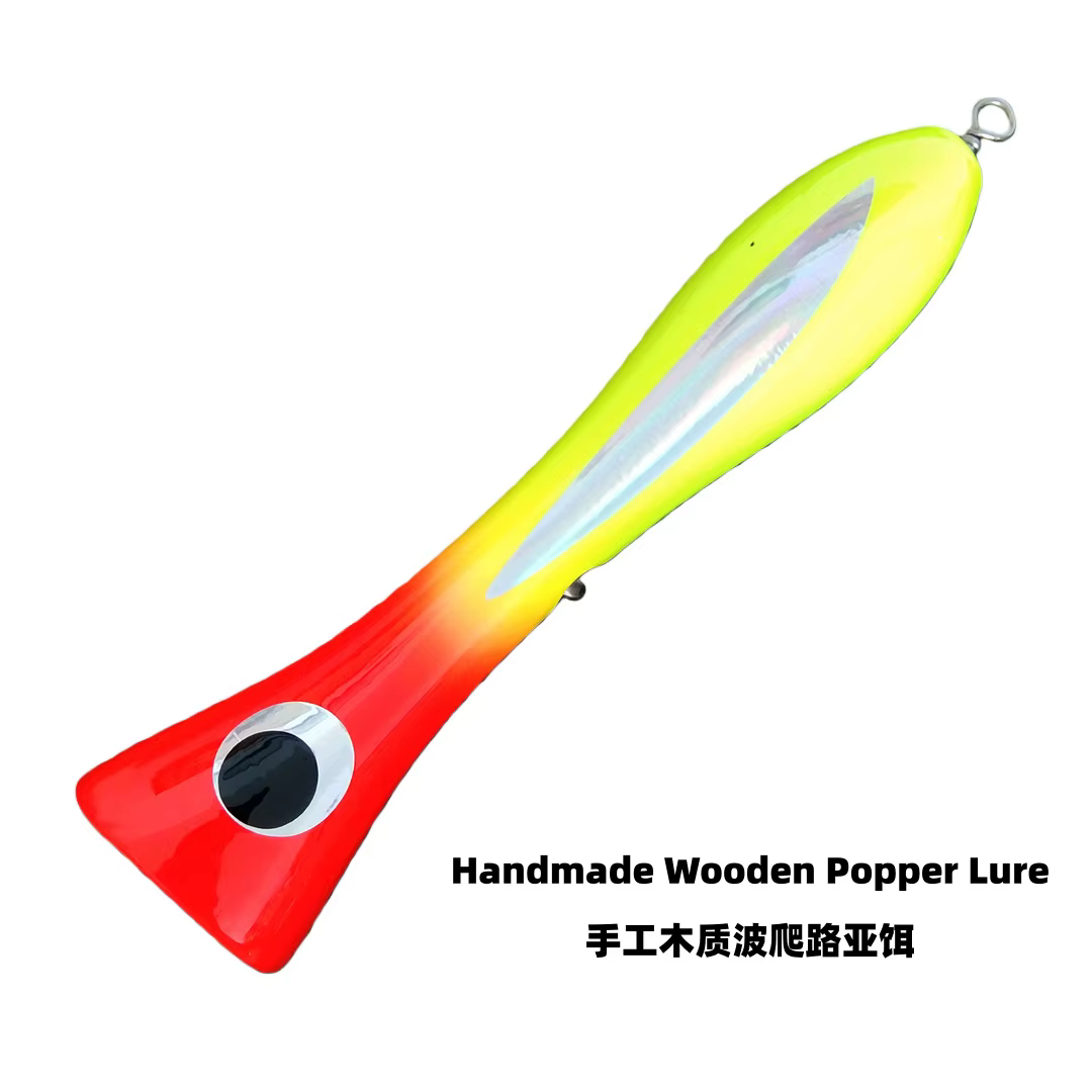 Señuelo de Madera Swolfy 21 cm – Pesca de Arrastre en Aguas Profundas - imagen 3