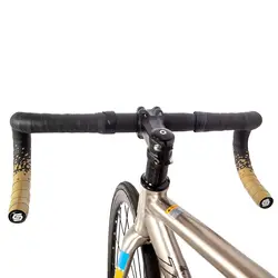 Cinta de manillar PU EVA antivibración para bicicleta