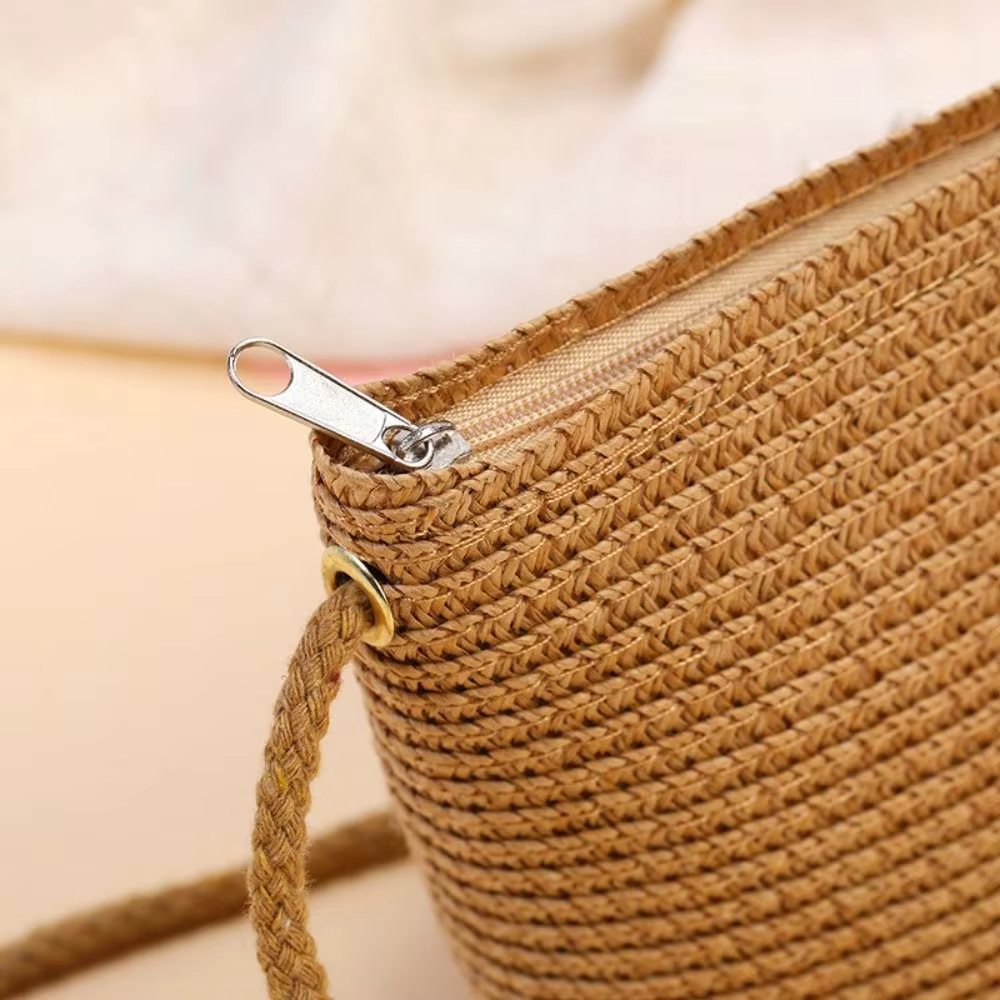Bolso de playa de verano con diseño de concha