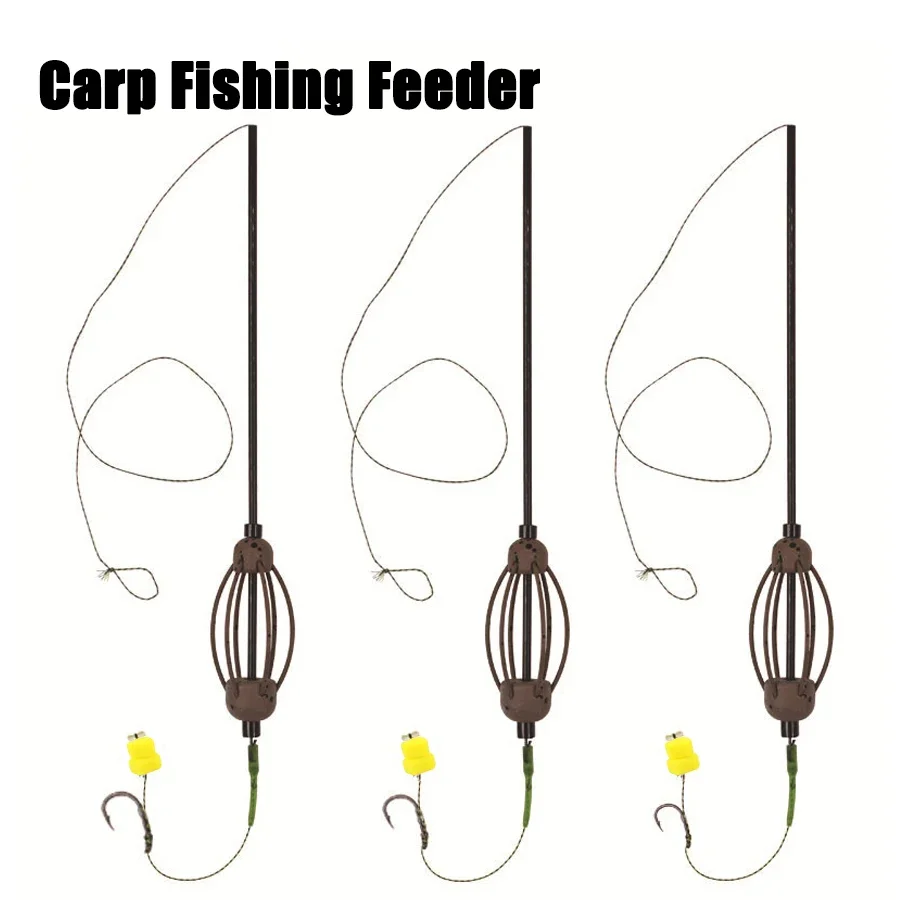 Sistema de fundición de alimentación para pesca de carpas
