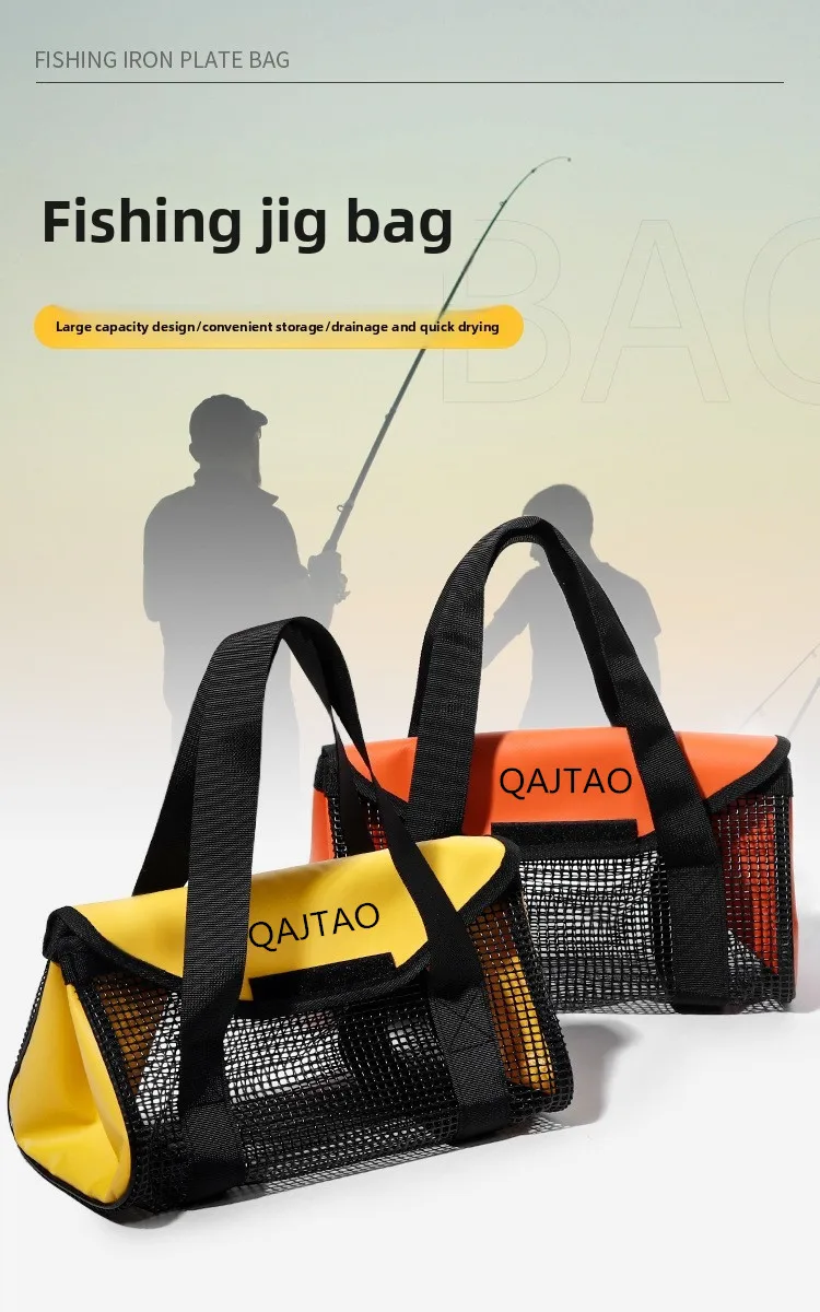 Bolsa de almacenamiento para cebo con malla