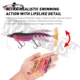 Walk Fish Vinilo articulado para pesca en agua salada y dulce - imagen 3