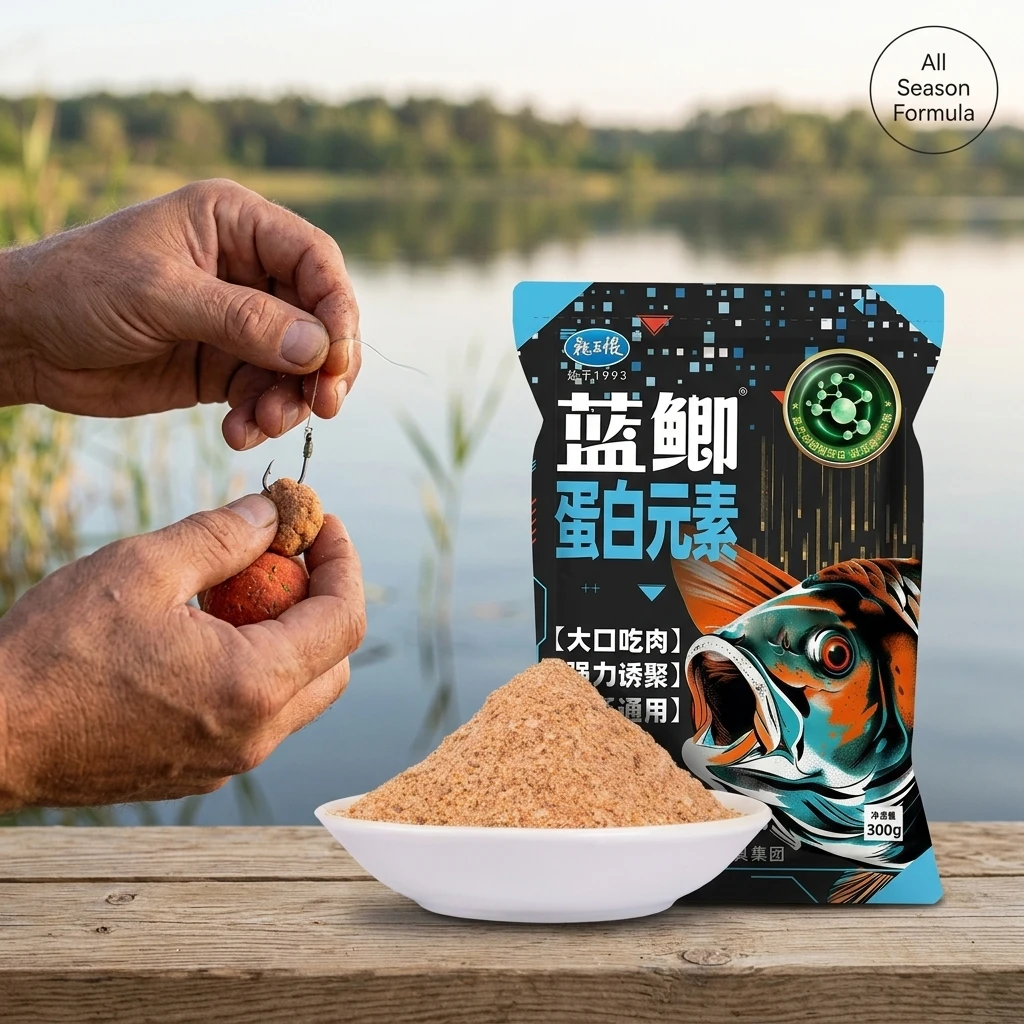 Cebo para carpa azul con proteínas animales y vegetales - imagen 4