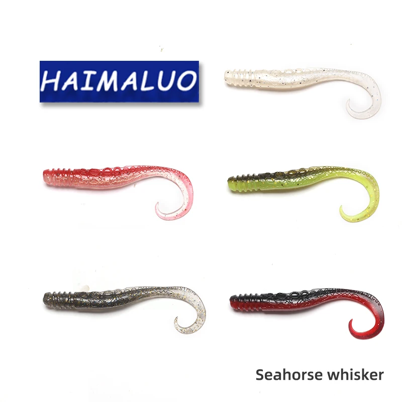HAIMALUO Pulpo 90mm – Señuelo vinilo con cola realista