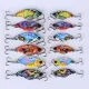 Señuelo vibratorio tipo cicada metal mariposa para lubina y carpa - imagen 3