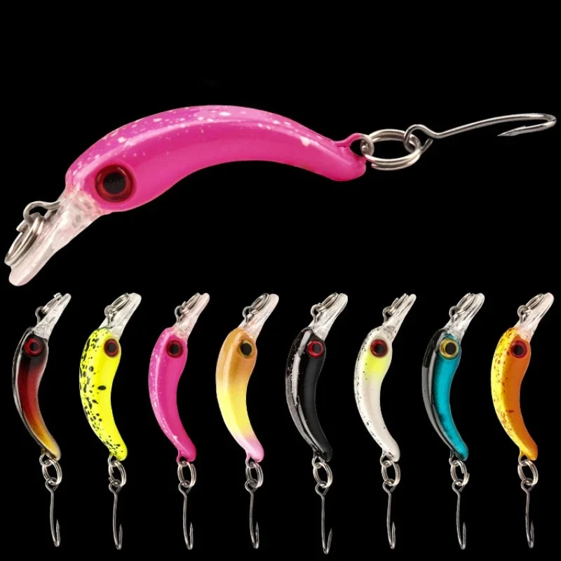 Micro spinnerbait para pesca en roca con anzuelo simple artificial - imagen 2