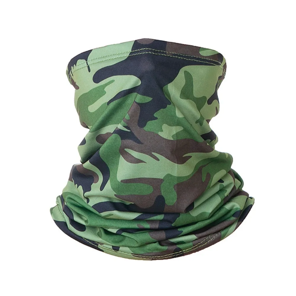 Máscara anti-UV para el cuello tipo turbante motocicleta estampado