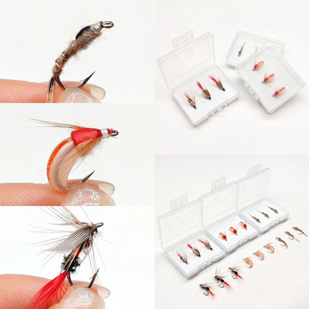 Ninfas húmedas para pesca con mosca: trucha y lubina - imagen 5