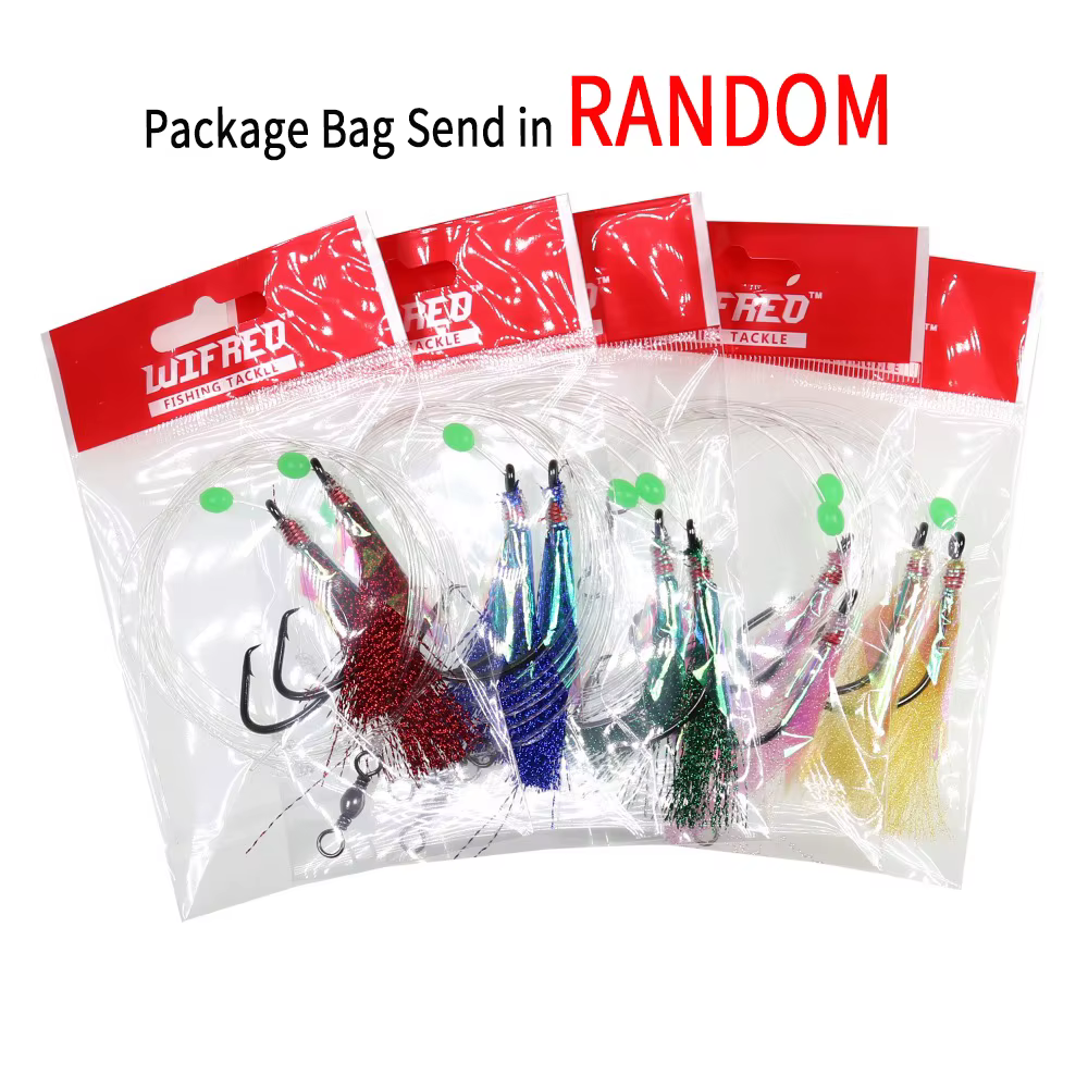 Sabiki Rig 4/0 Flasher para agua salada – Pargo, Tarakihi, Caballa - imagen 5