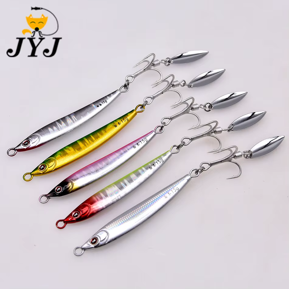 Jig vertical WODJYJ para slow jigging en agua salada