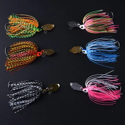 WALK FISH Buzzbait con falda de goma para lucio y bass