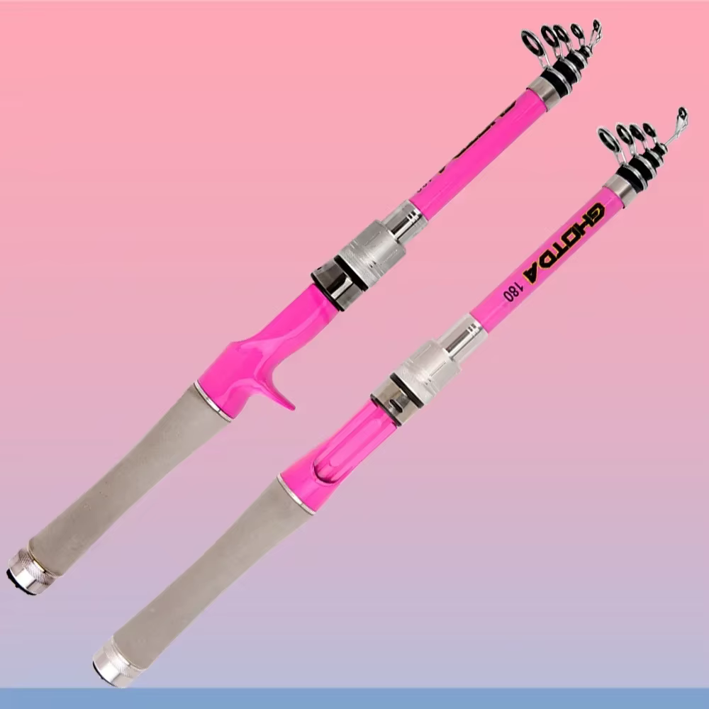 Combo caña y carrete para pesca de trucha – Fibra de carbono - imagen 2