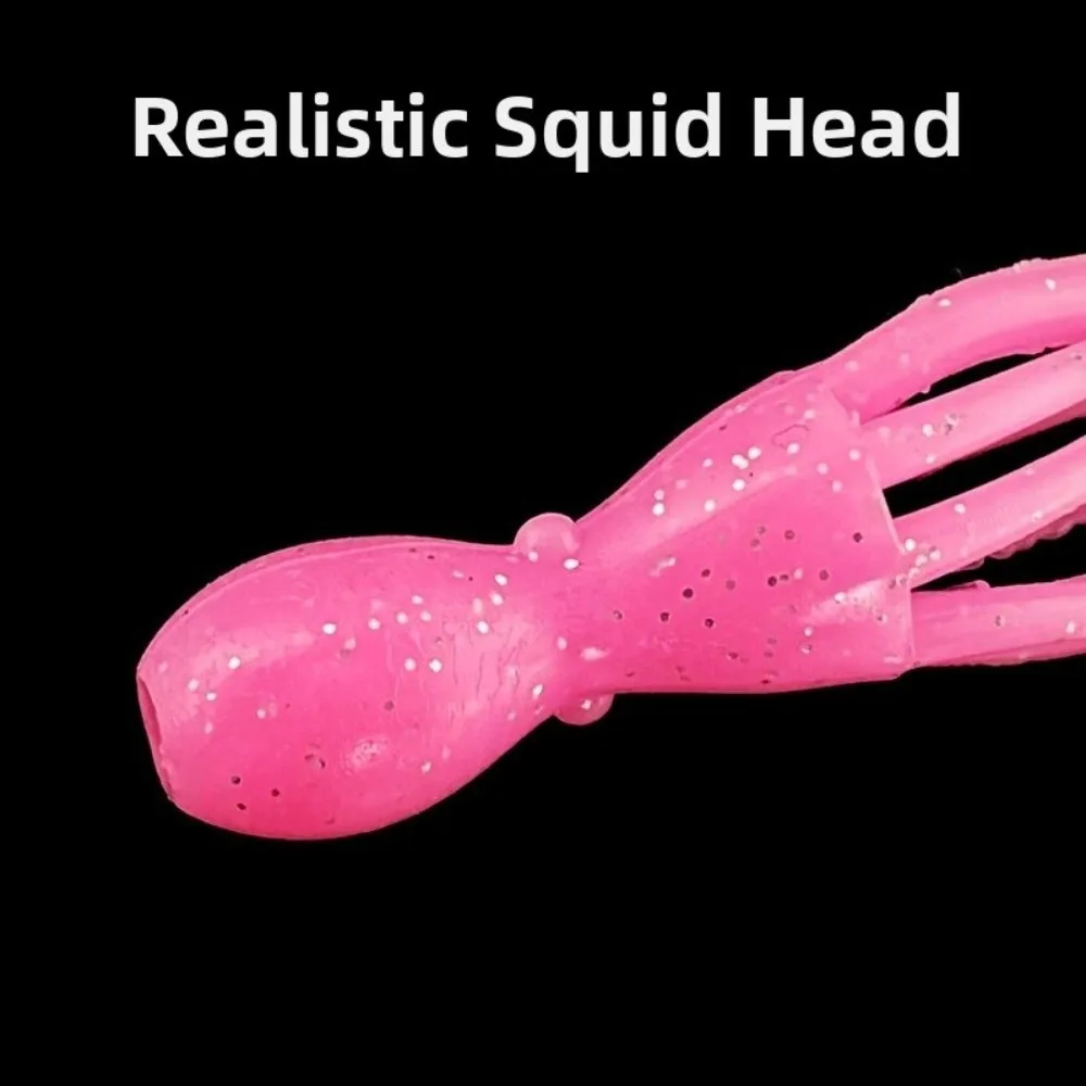Señuelos de pulpo suaves con faldas de silicona para trolling - imagen 2