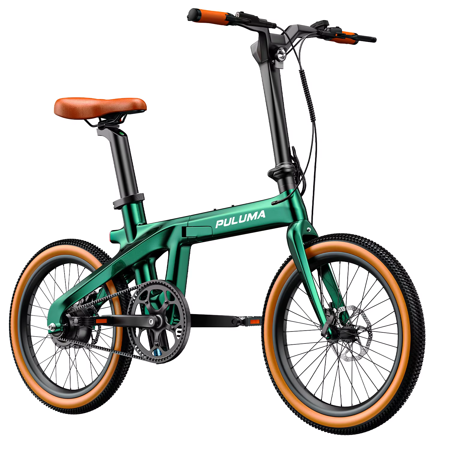 Bicicleta eléctrica plegable PULUMA PT20 – Fibra carbono ultraligera - imagen 3