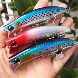 Señuelo MUKUN Minnow Flotante – Wobbler con Ojos 3D y Doble Anzuelo