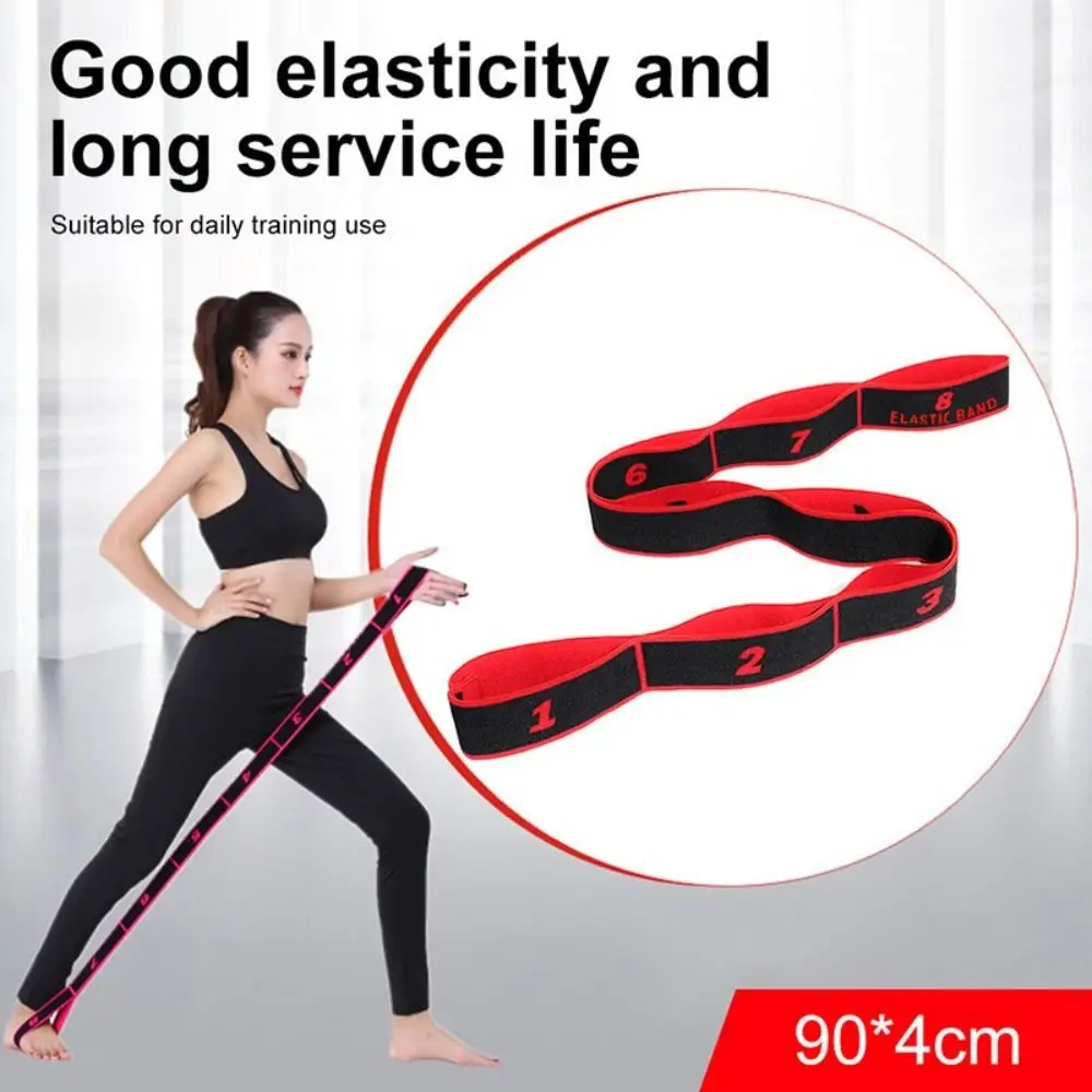 Banda elástica de yoga ajustable para estiramientos y danza - imagen 3