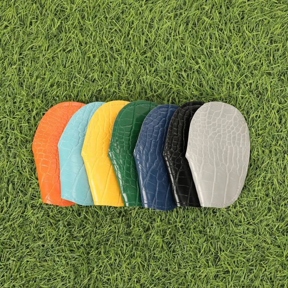 Funda protectora cuero PU para cabeza de palo golf al impacto - imagen 2