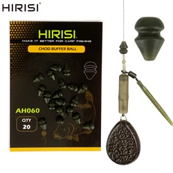 Hirisi AH060 Cuentas Heli Chod 8 mm para pesca de carpa