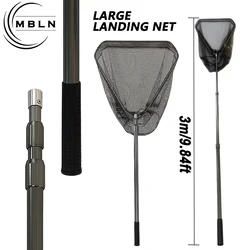 MBLN Red de aterrizaje plegable telescópica de aluminio con nailon