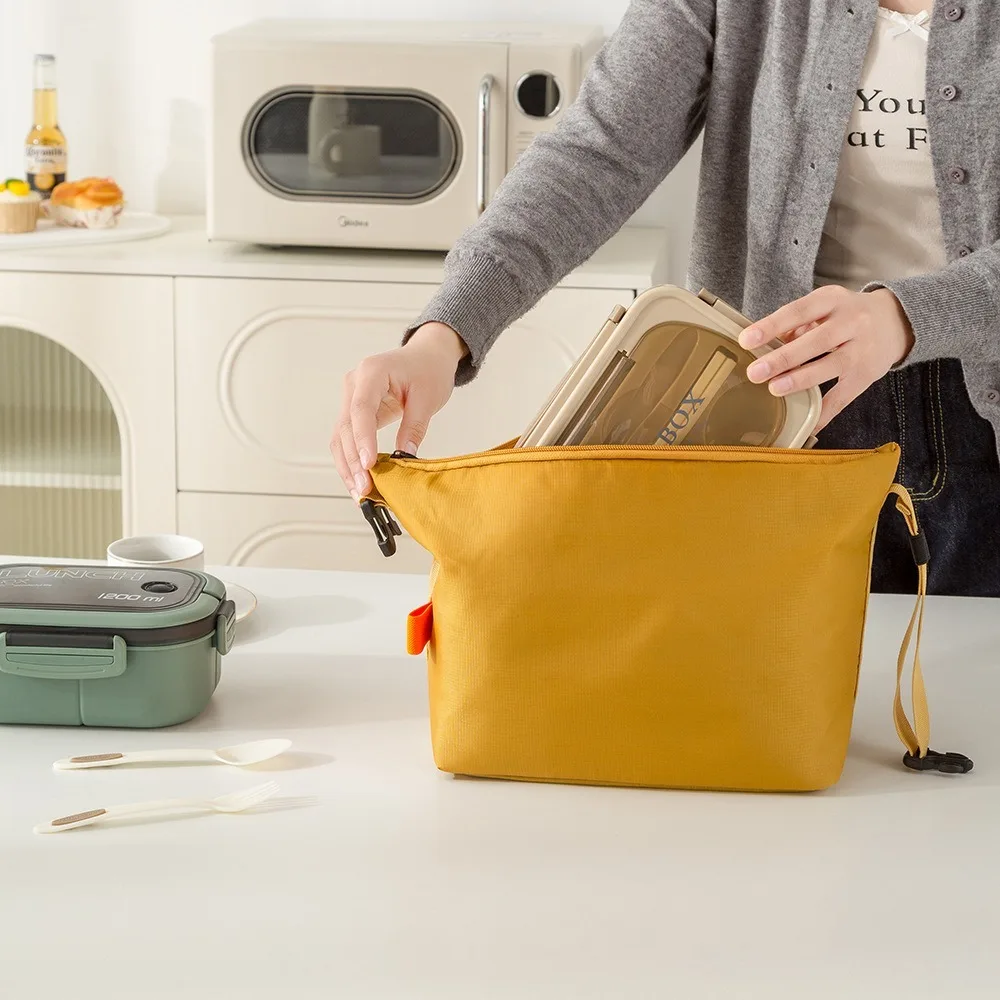 Bolsa térmica portátil plegable para llevar en la mano - imagen 5