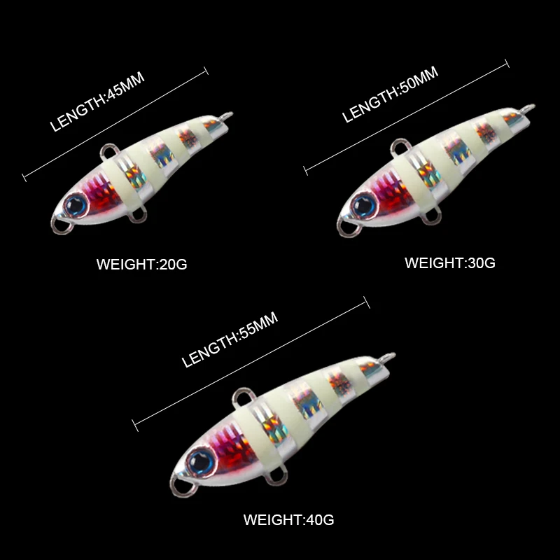 Señuelos giratorios LETOYO de metal para agua salada – cebo artificial - imagen 5