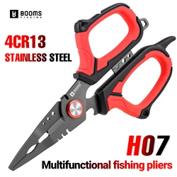 Alicates pesca Booms Fishing multifuncionales en acero inoxidable