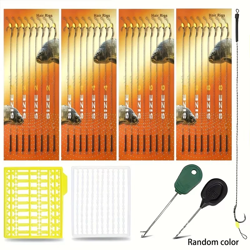 Kit de 8 aparejos YOTO para pesca de carpa