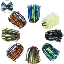 Chatterbait de silicona con campana y sonajero para lubina