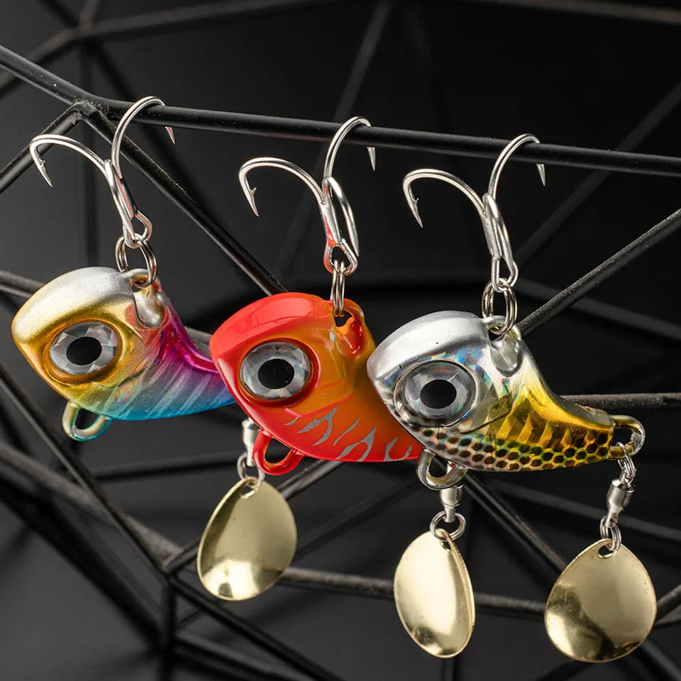 Señuelo VIB Walk Fish – Cuchara metálica giratoria hundible - imagen 5