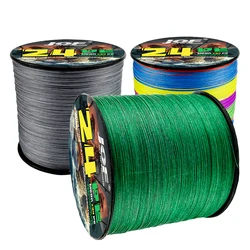 Línea de pesca trenzada multifilamento ultra suave para carpa JOF