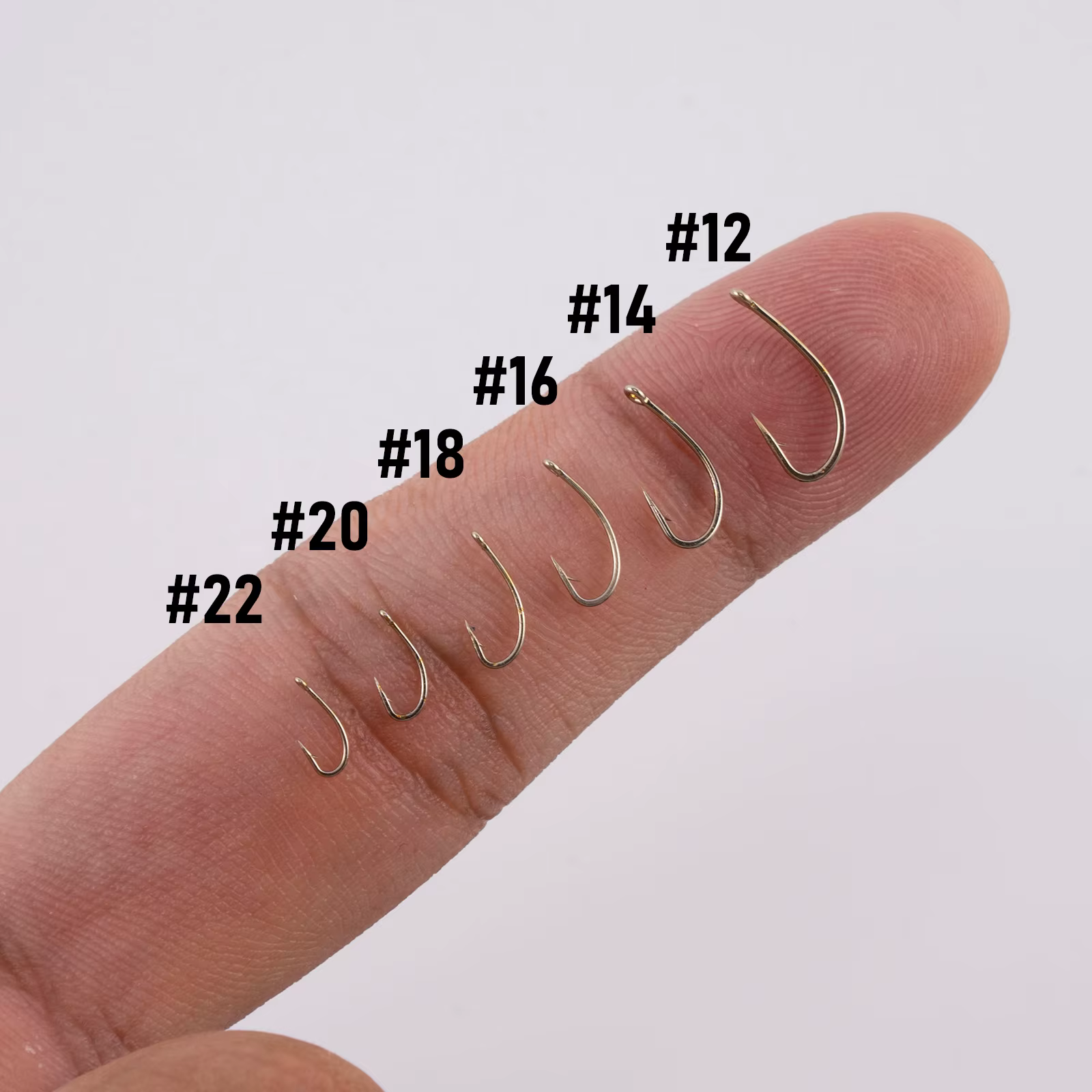 Anzuelos Curvos para Pesca con Mosca #12-#22 – Acero Alto Carbono - imagen 4