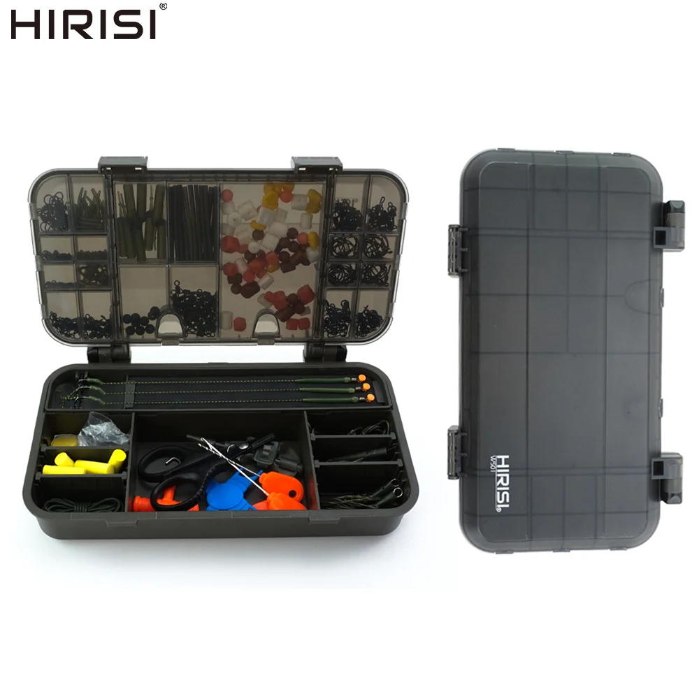 Hirisi caja de aparejos para pesca de carpas con terminales ordenados - imagen 2