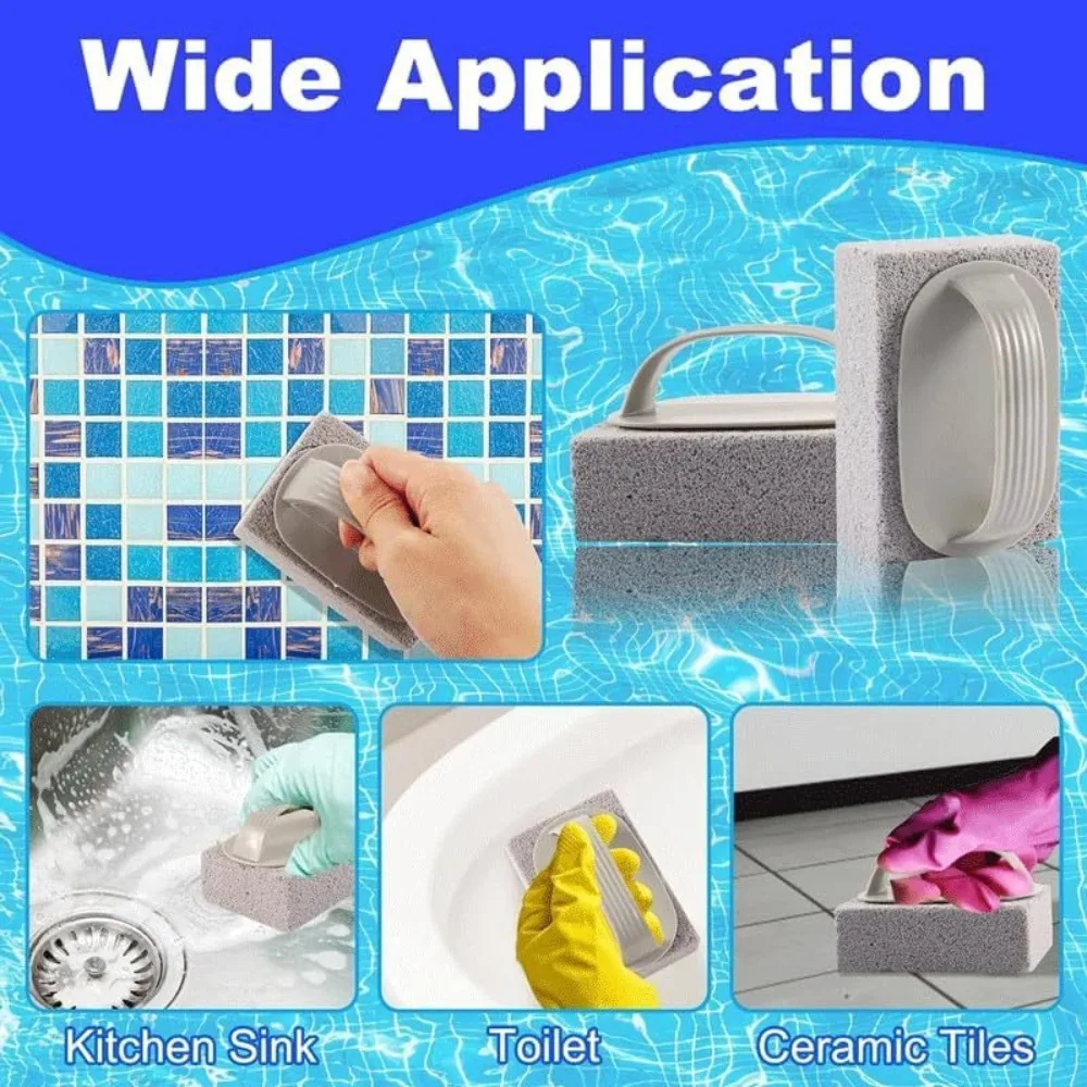 Cepillo de piedra pómez para limpiar piscinas y azulejos - imagen 3