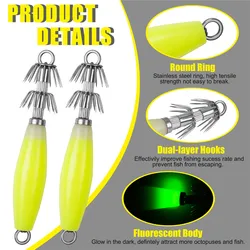 Sepia artificial luminoso – Cebo para pesca marina