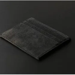 Tarjetero de Piel Delgado y Compacto con Varias Ranuras para Tarjetas