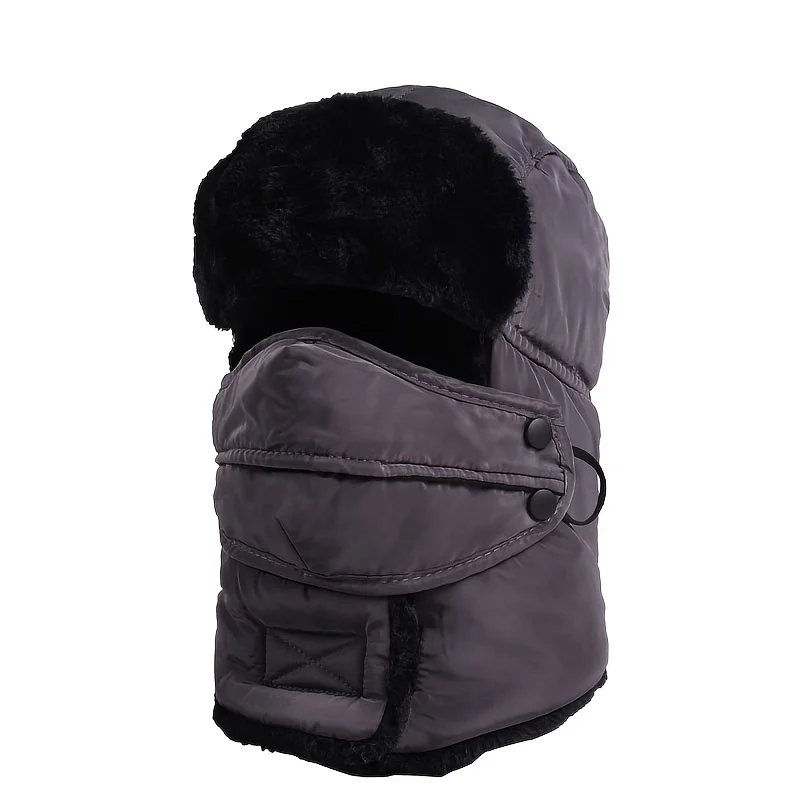 Gorra térmica pesca invierno – Felpa suave unisex - imagen 3