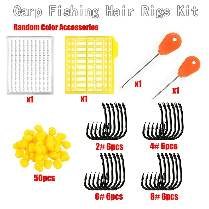 Kit y componentes para pesca de carpa