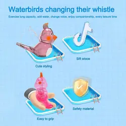 Silbato melódico para aves acuáticas multicolor cartoon