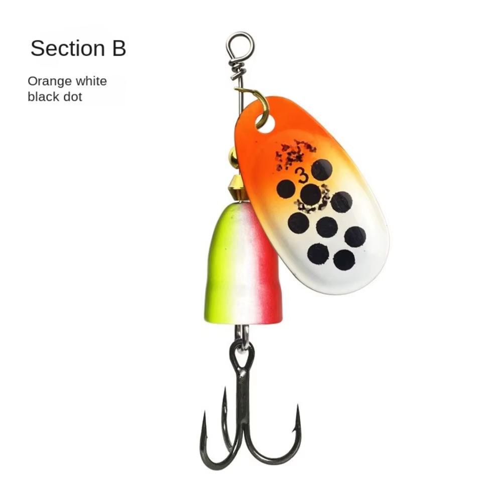 Cucharilla Giratoria con Lentejuelas para Pesca de Bagre - imagen 4