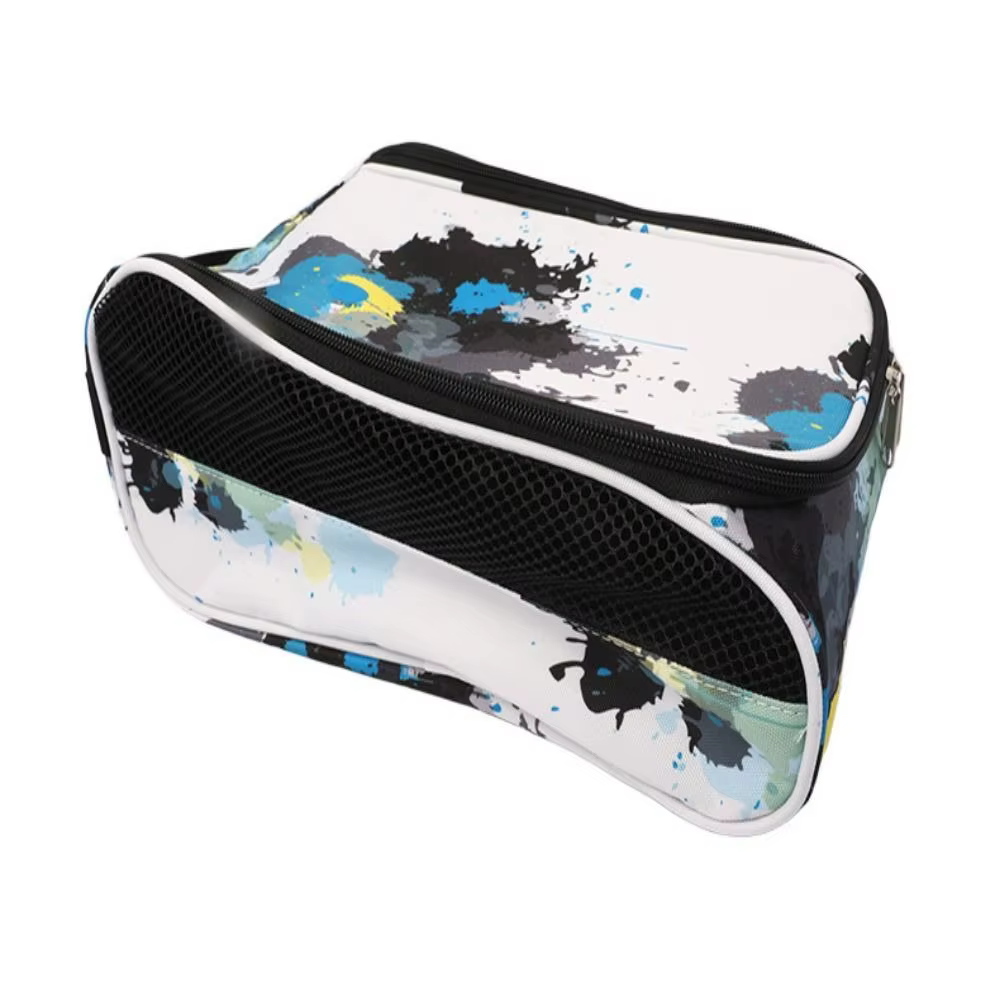 Bolsa zapatos golf nailon 600D transpirable, gran capacidad y plegable - imagen 2