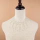 Cuello Encaje Perlas Novia – Cinta Decorativa - imagen 5