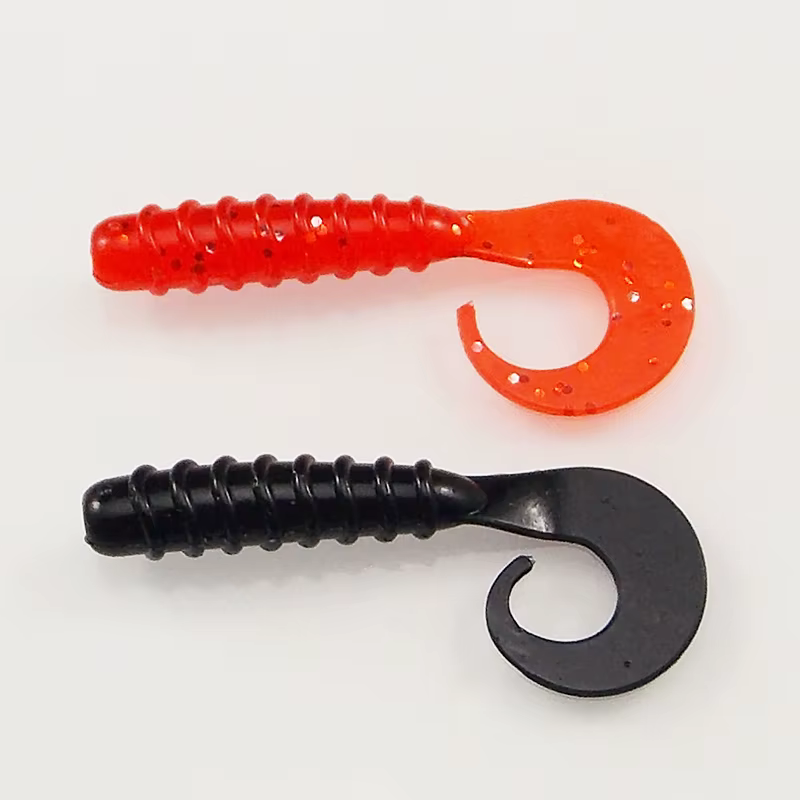 ESFISHING Vinilo blando Grub para carpa - Cola simple - imagen 4