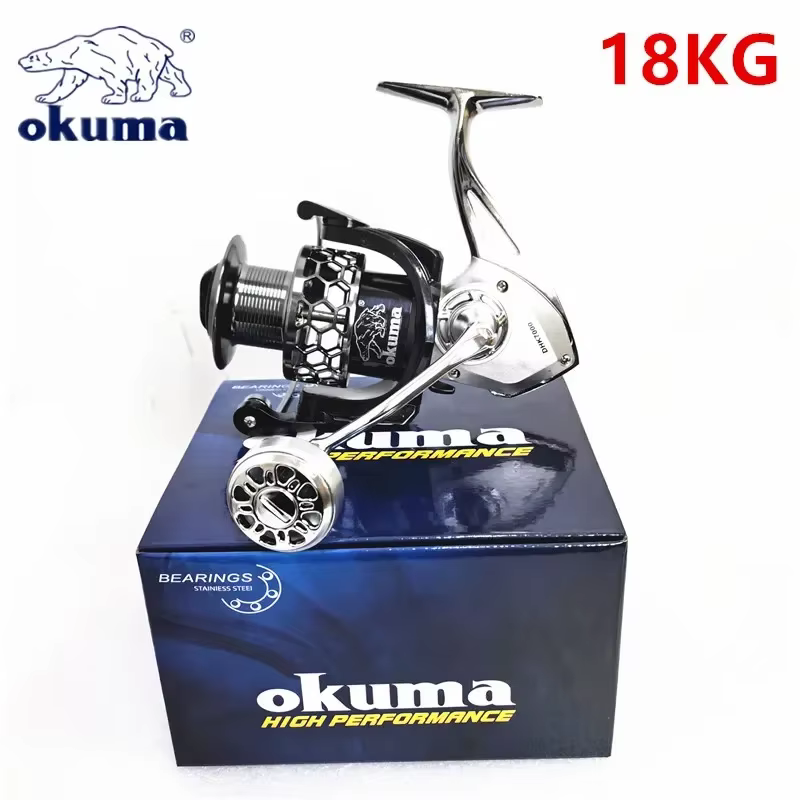 Okuma Carrete giratorio de pesca mar para sedal