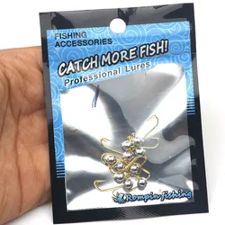 Micro anzuelos de cabeza para pesca en hielo – Señuelo suave