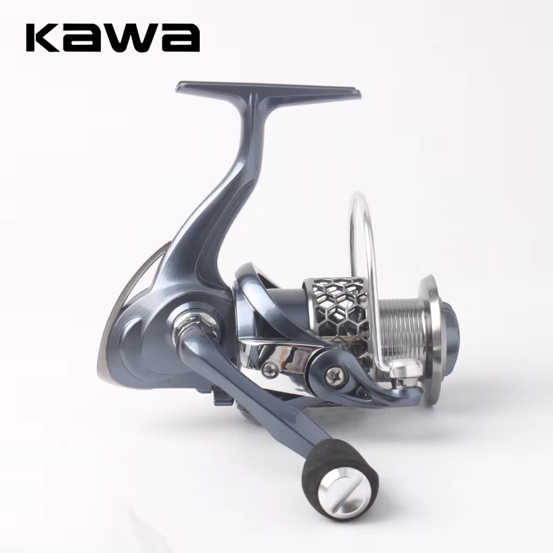 Kawa Carrete Spinning Hawk 9+1 - Cuerpo de grafito y rodamientos - imagen 3