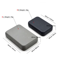 MNFT Caja de Mosca Portátil con Espuma – Señuelos y Accesorios