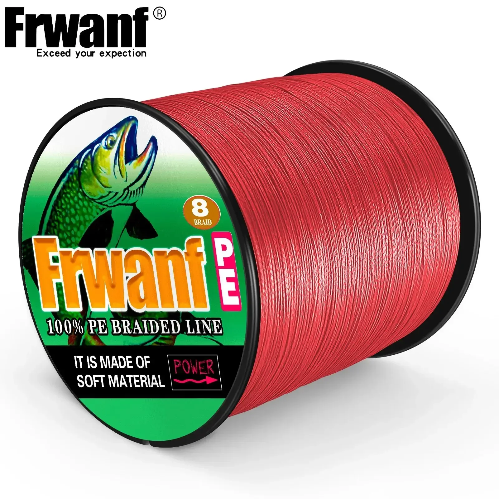 Frwanf Línea Trenzada PE – Sedal de alto rendimiento para pesca - imagen 3