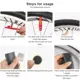 Kit de reparación de pinchazos autoadhesivo para neumáticos de bici - imagen 3