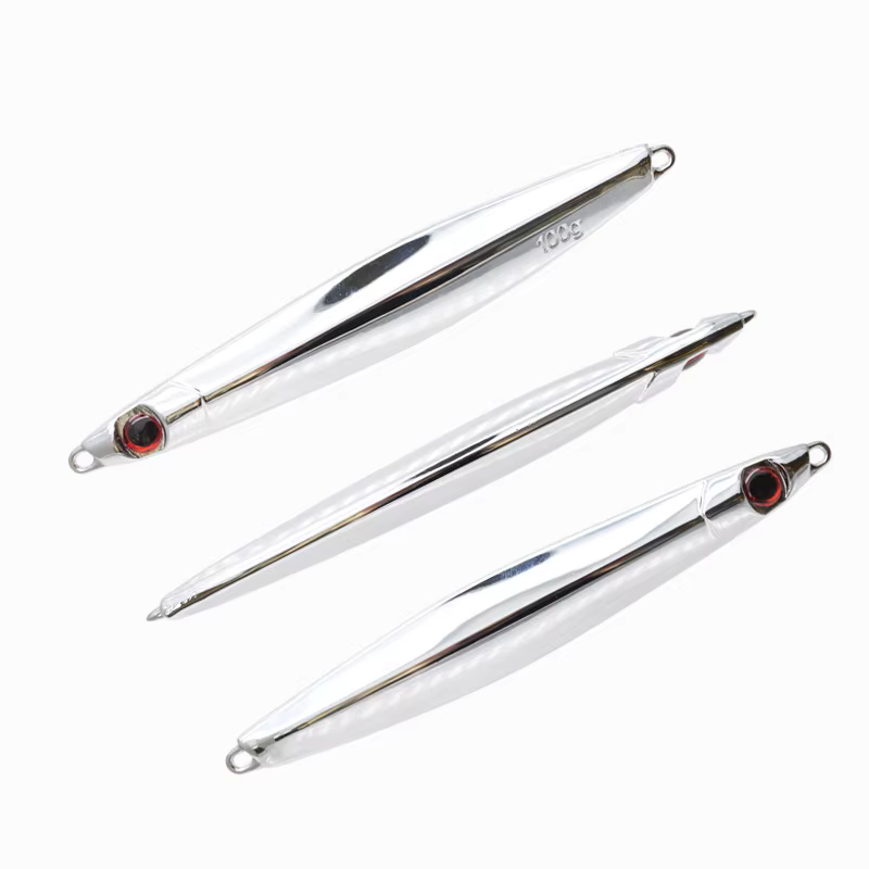 Metal Jig Plateado para Lubina 60-100g - imagen 4