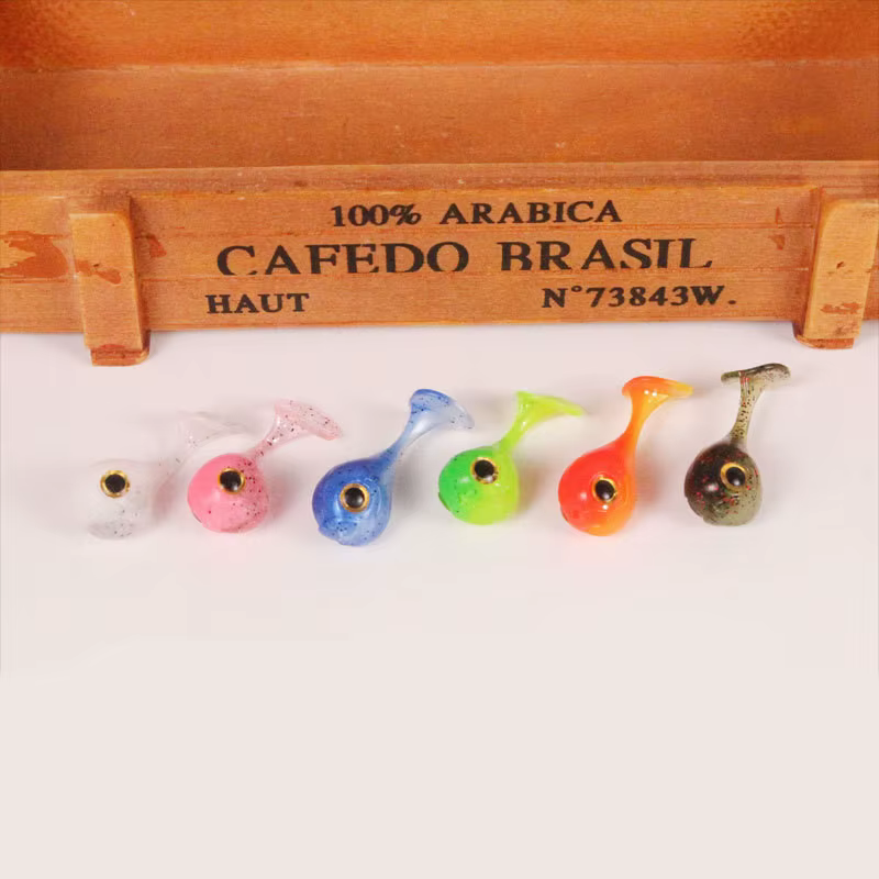 Señuelo de silicona DHYJSFDC para pesca de lubina